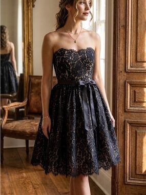 sherri hill dark blue dress 57354 Thats right Occasion: Birthday Outfits Xscape Women's Satin Tie Size:us 14